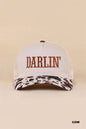 Darlin Two Tone Mesh Snapback Hat
