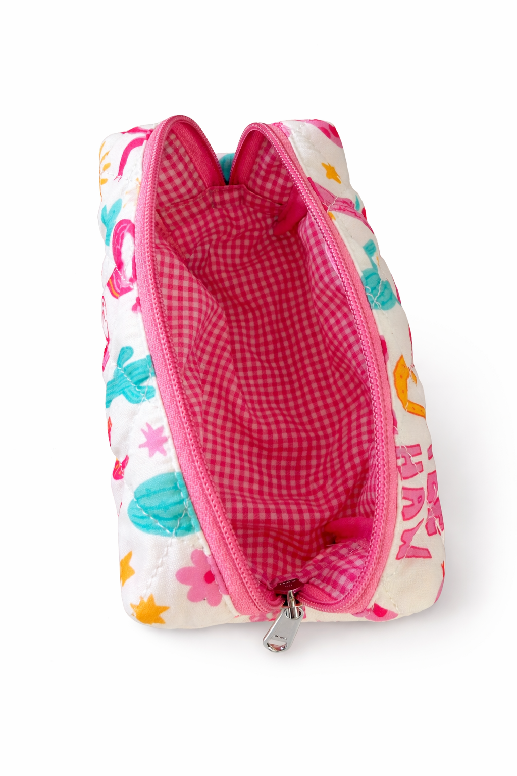 Quilted Makeup Bag
