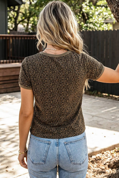 Leopard Top