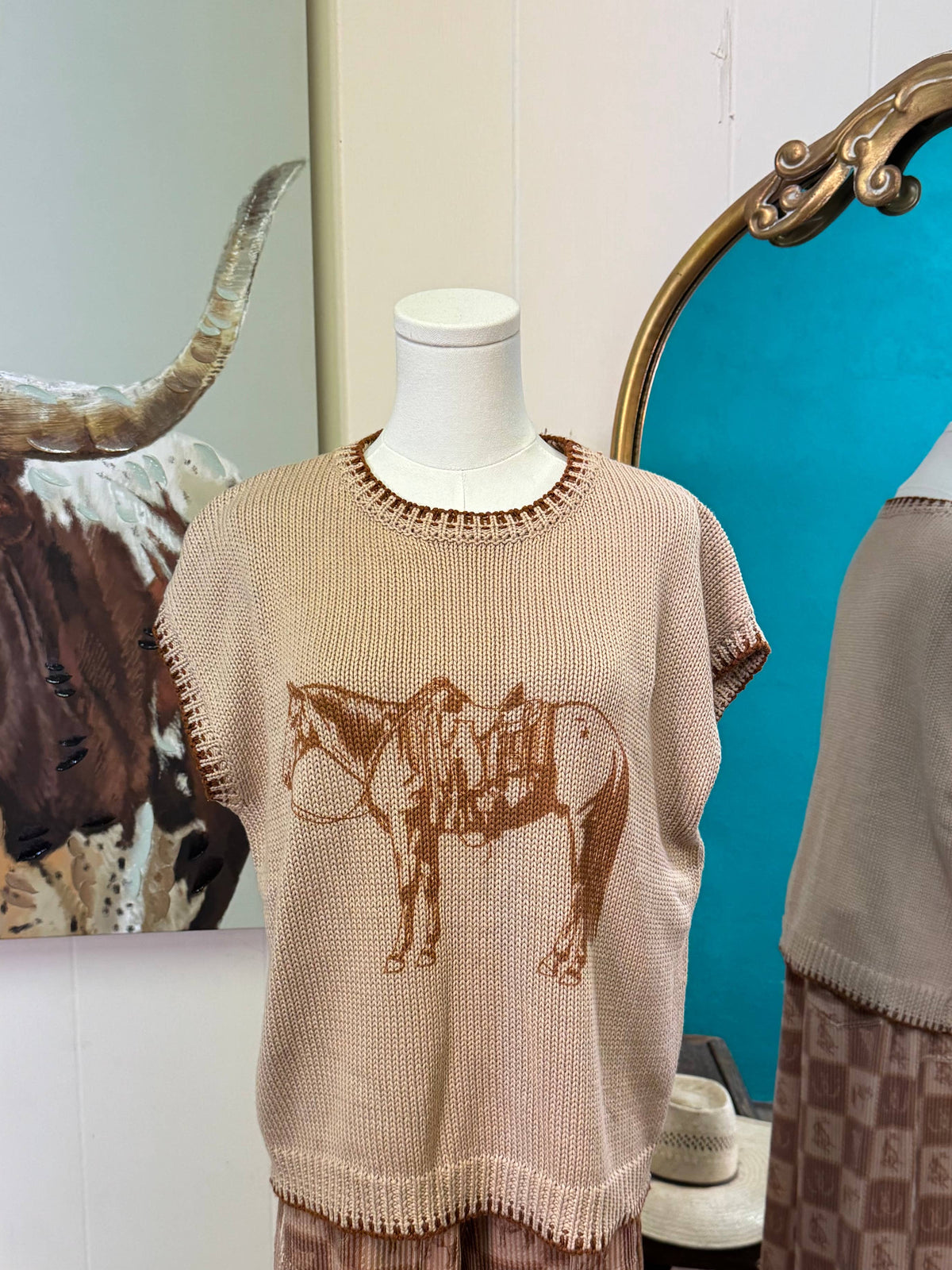 Pony Sweater Vest
