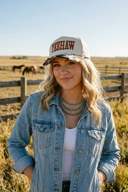 Yeehaw Canvas Cotton Cap
