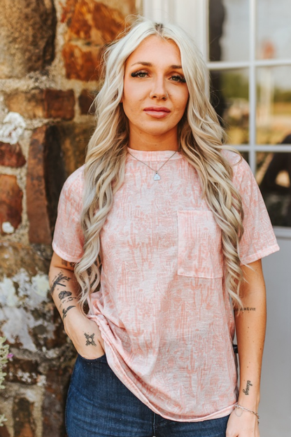 Pink Western Tee (PLUS SIZE)