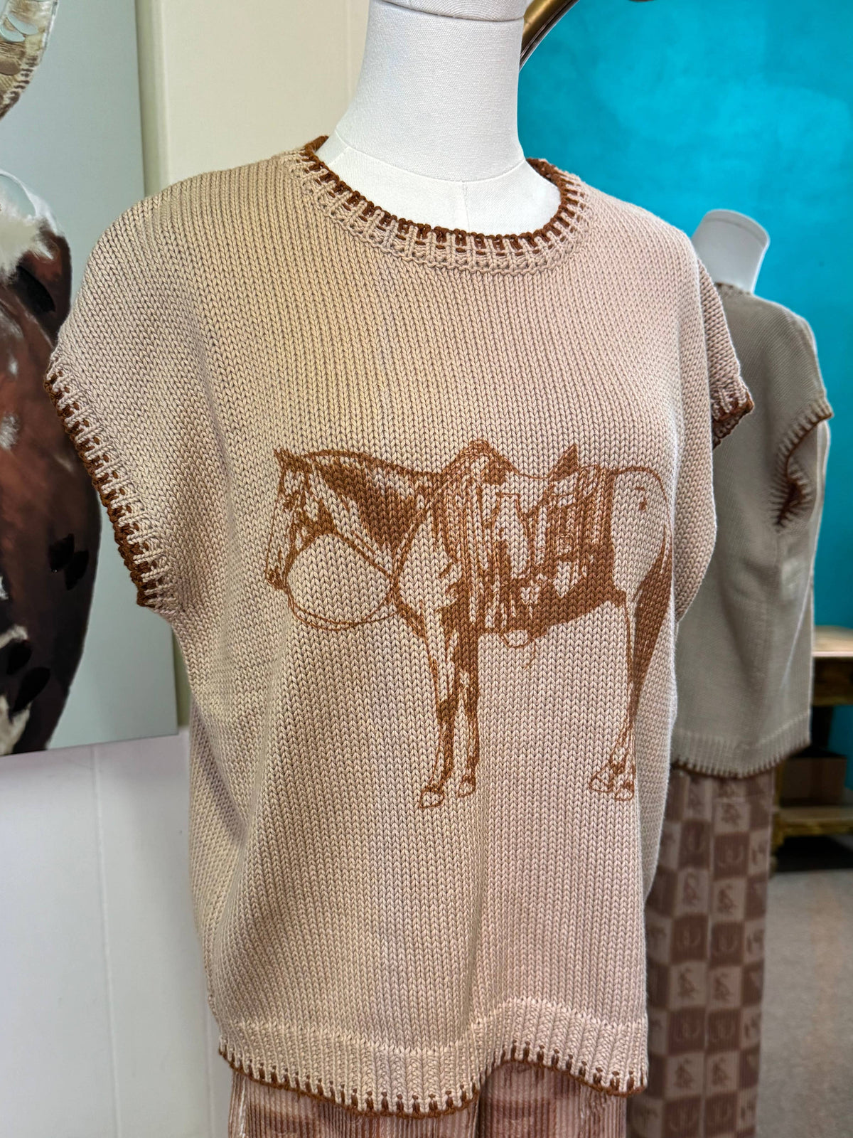Pony Sweater Vest