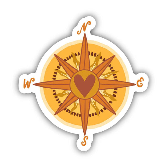 Compass Nature Sticker