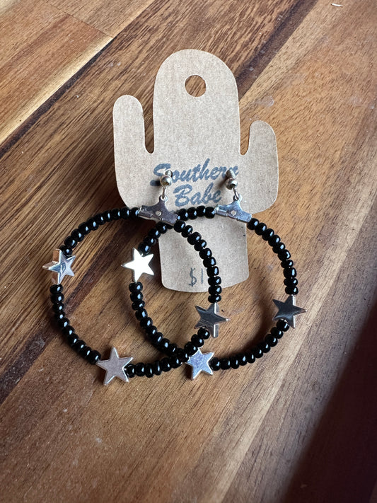 Star Beaded Earrings