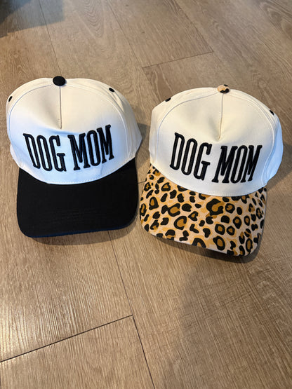 Dog Mom Two Tone Snapback Hat