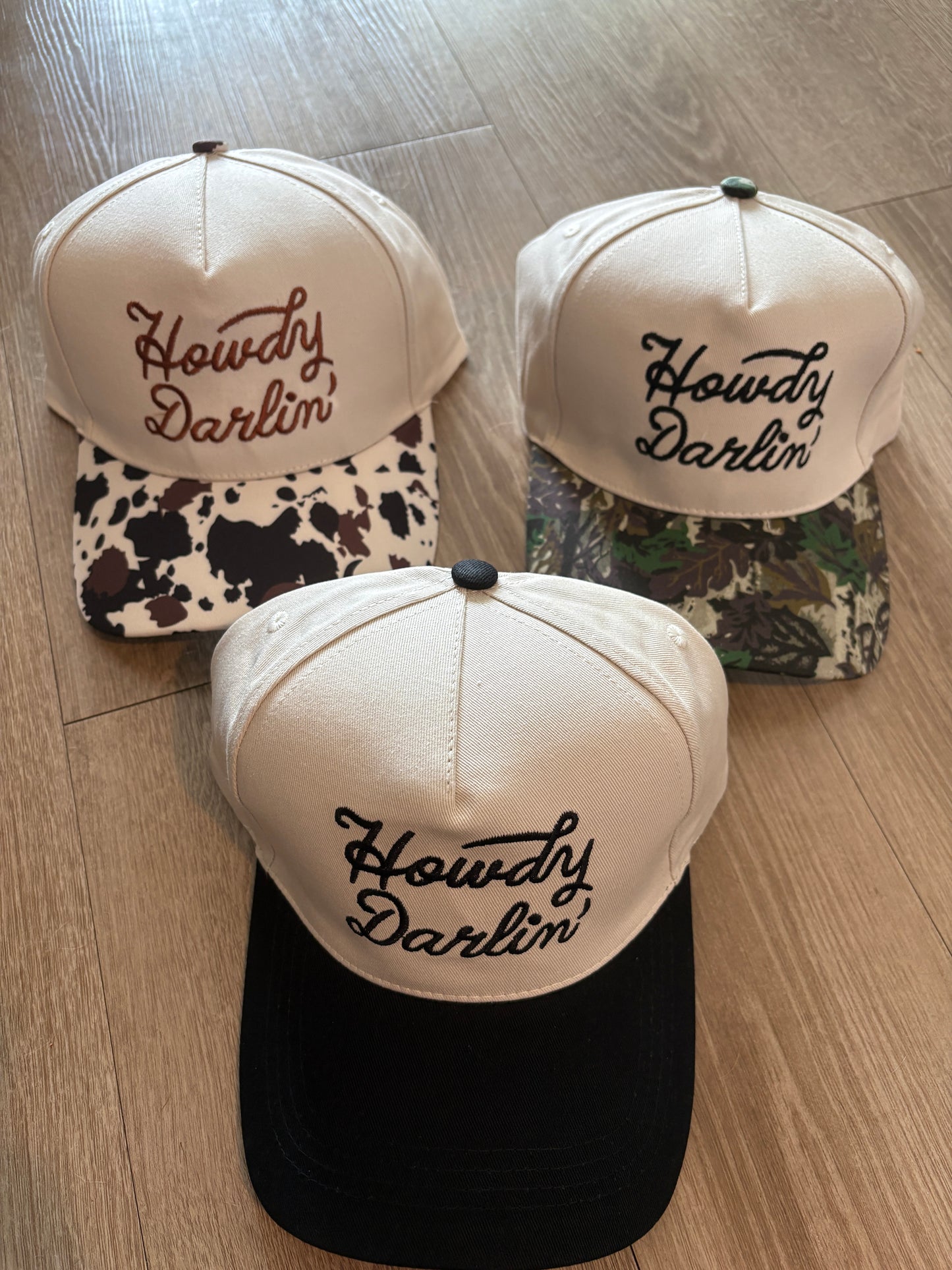 Howdy Darlin Canvas Cotton Cap