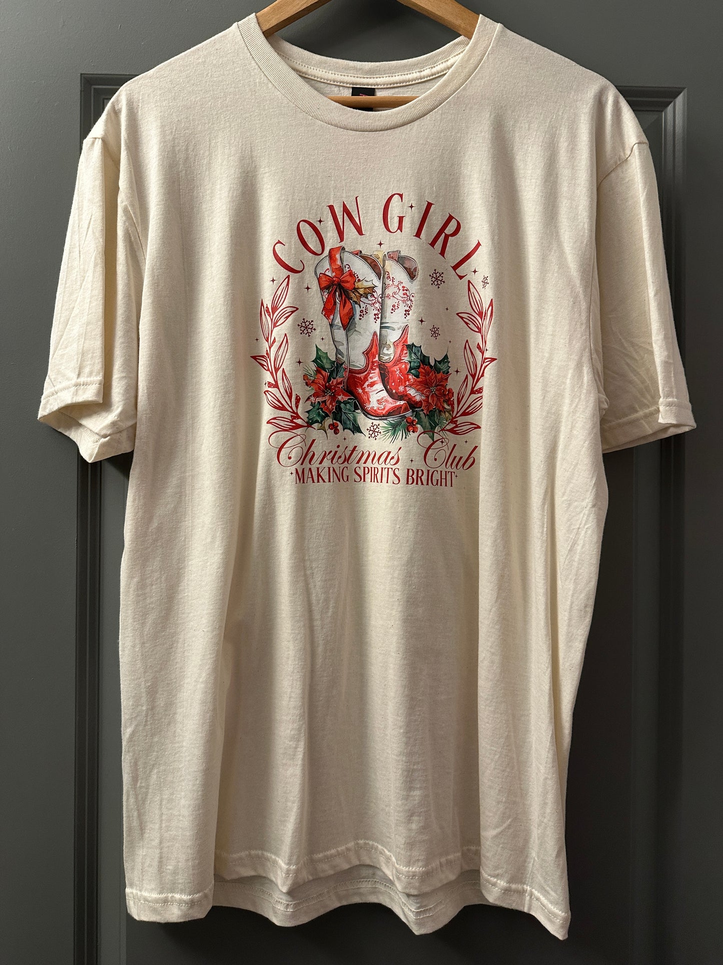 Cowgirl Christmas Club Tee