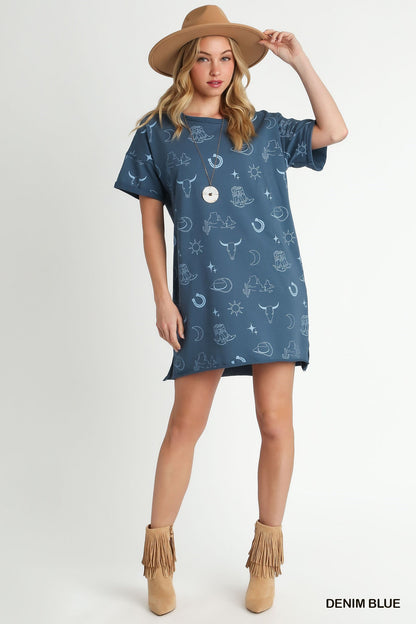 Buckaroo Dress (SIZES S-2XL)