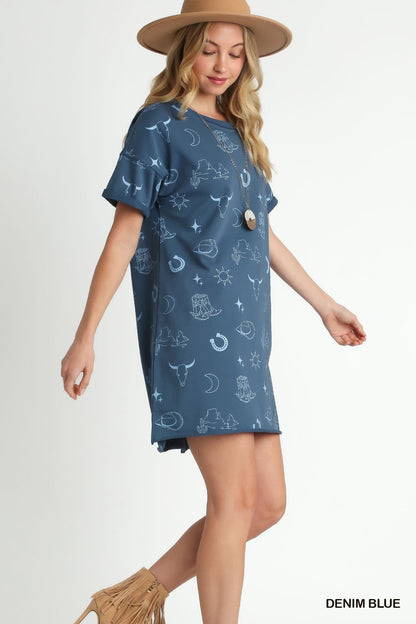 Buckaroo Dress (SIZES S-2XL)