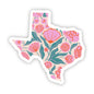 Texas Sticker - Elegant Floral