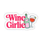 Wine Girlie Sticker
