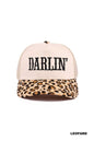 Darlin Two Tone Mesh Snapback Hat