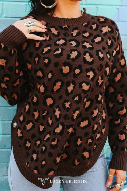 Brielle Knitted Sweater (PLUS SIZE)