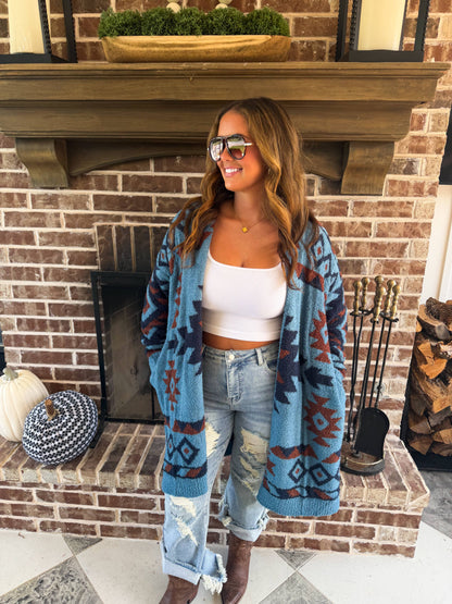 TRADING POST CLOUD CARDIGAN
