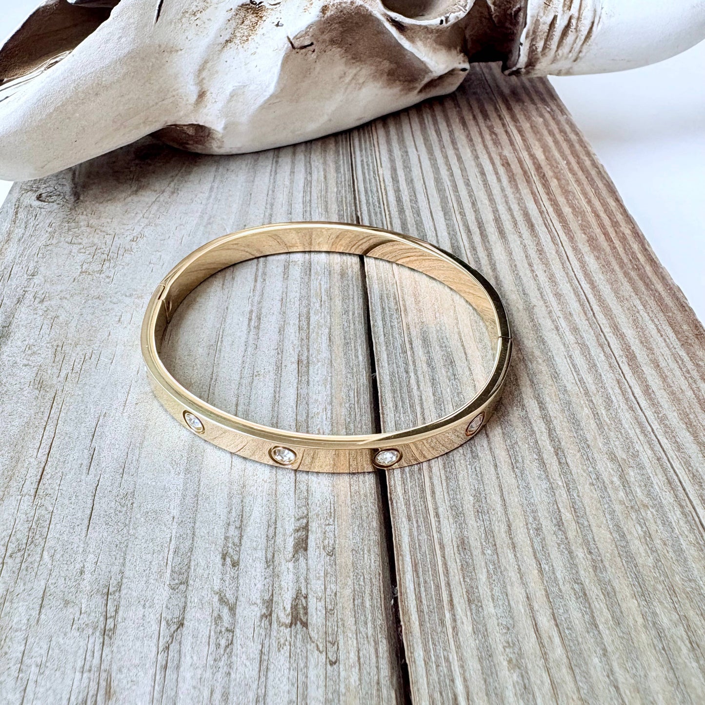 Rhinestone Love Style Bracelet